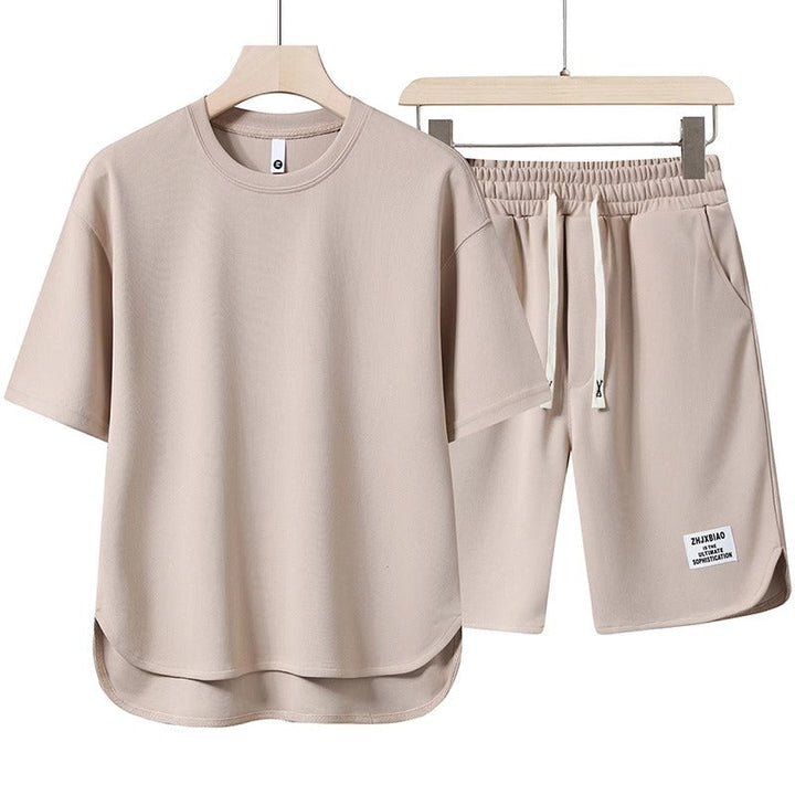 Casual Men's T-Shirt and Shorts Set | Summer