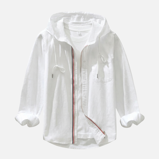 Lässiges Kapuzen-Sweatshirt mit Reißverschluss für Herren