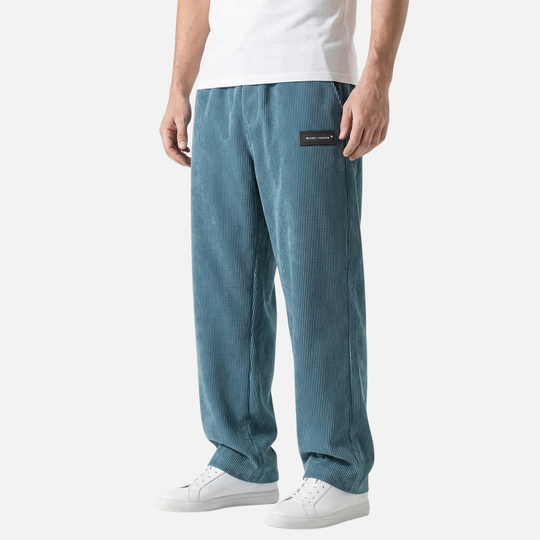 Leichte Casual Cordhose mit Kordelzug und Taschen für Herren