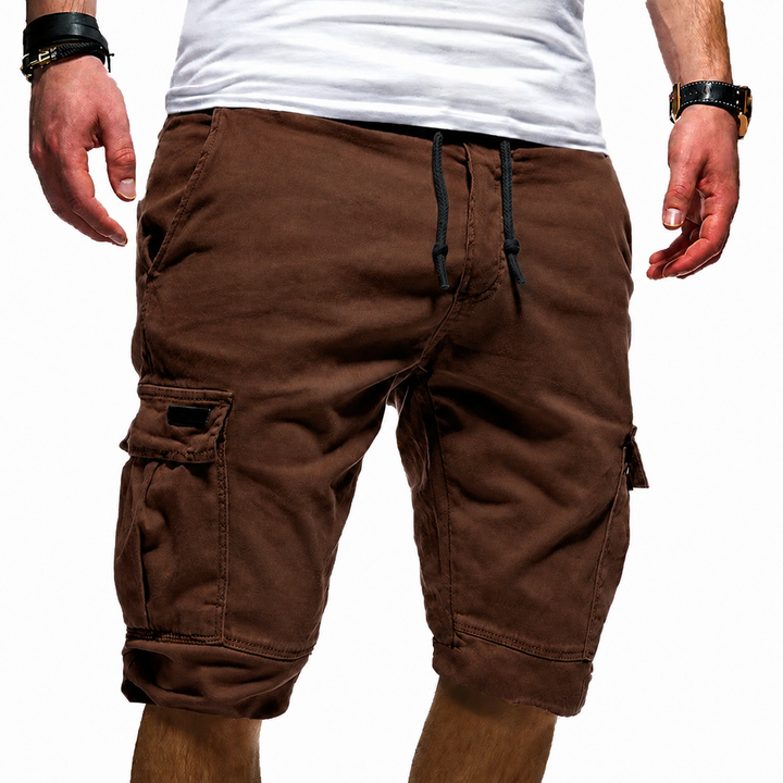 Leichte Cargo Shorts fuer sommerliche Wanderungen fuer Herren 7