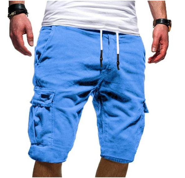 Leichte Cargo Shorts fuer sommerliche Wanderungen fuer Herren 9
