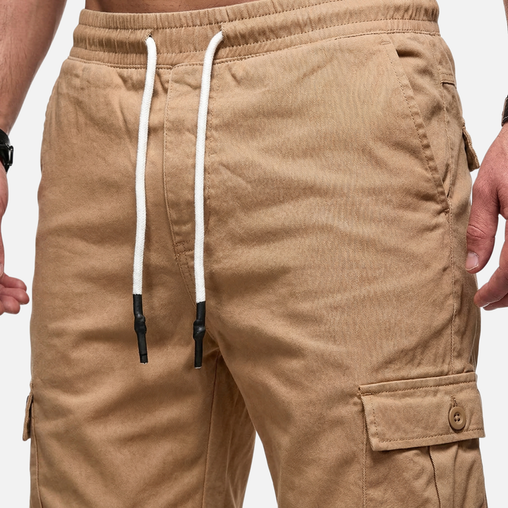 Leichte Casual Cargo Shorts mit Kordelzug für Herren