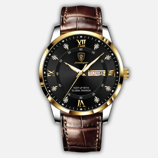 Leuchtende Uhr im Militärstil für Herren 