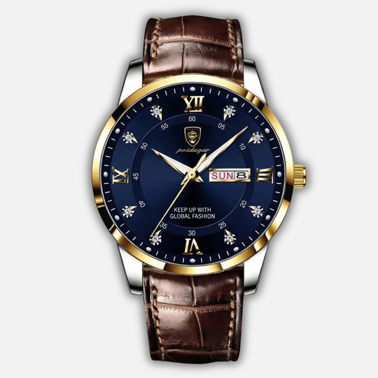 Leuchtende Uhr im Militärstil für Herren