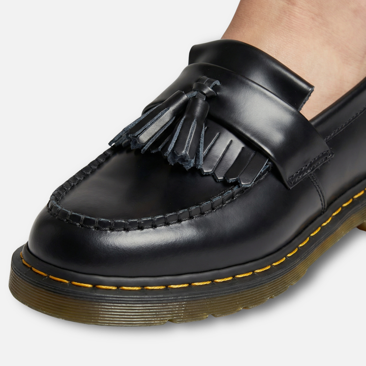 Loafers with Tassel Detail and Polished Surface for Men