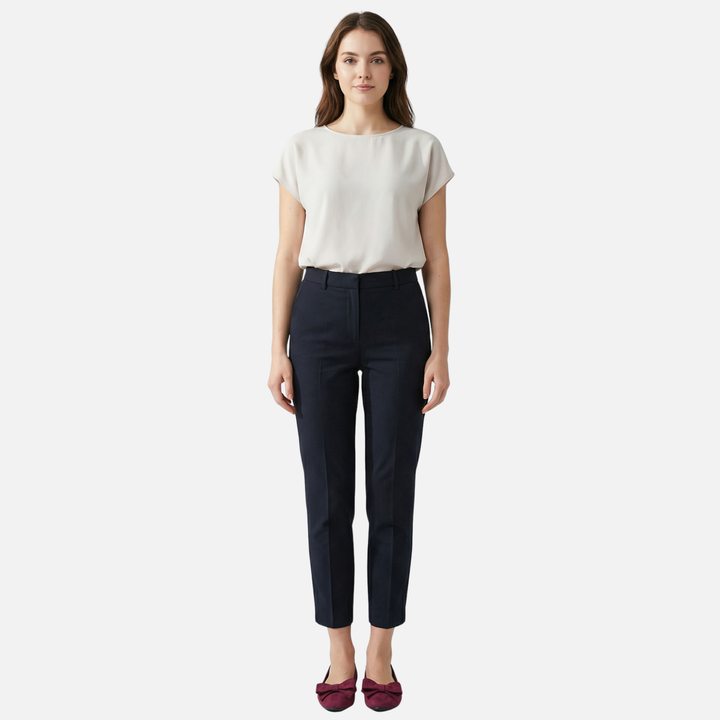 Loafers with Bow Detail and Rounded Toe for Women