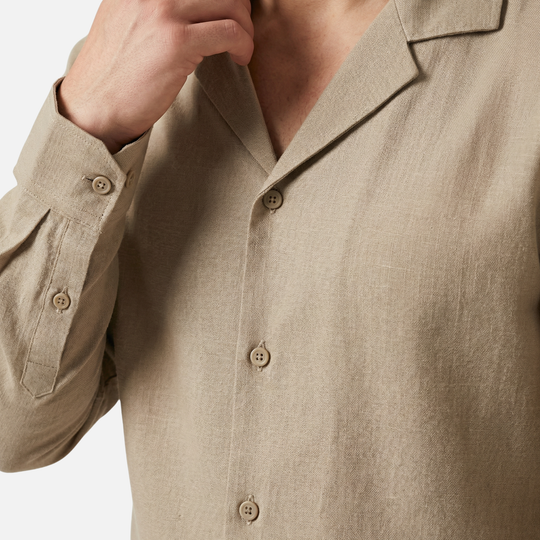 Locker geschnittenes Shirt- und Hosen-Set mit Kordel für Männer