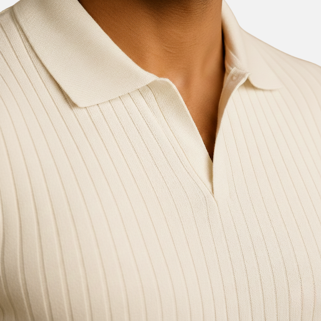 Slim_Fit_Geripptes_Poloshirt_mit_V_Ausschnitt_und_Kentkragen_f_r_Herren_6