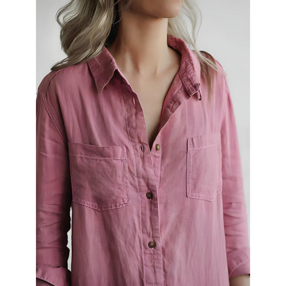 Overall mit Kragen für Damen | Lange Ärmel