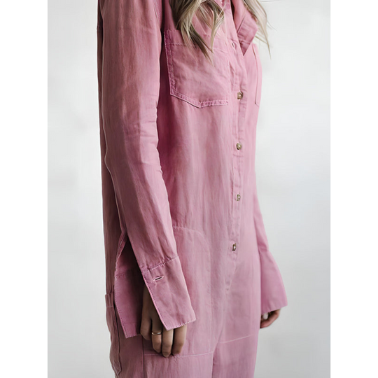 Overall mit Kragen für Damen | Lange Ärmel