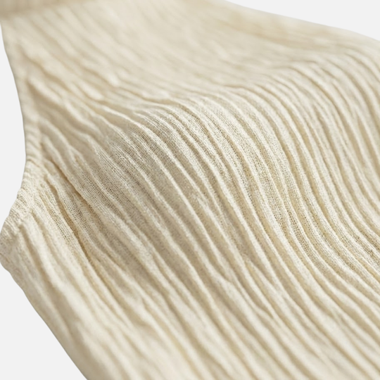 Plissee Set mit Neckholder-Ausschnitt für Damen