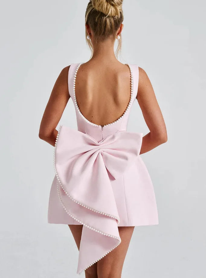 Rückenfreies Partykleid für Damen | MIni