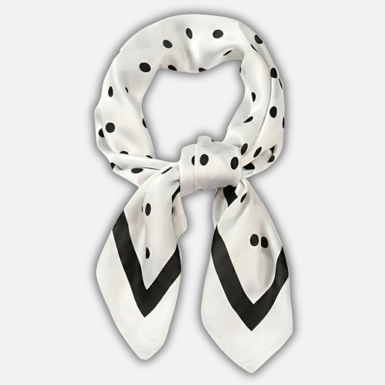 Satin Quadrat Schal mit auffälligem Druckmuster für Damen