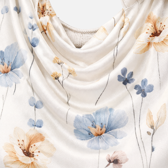 Satinkleid mit drapiertem Schalkragen für Damen