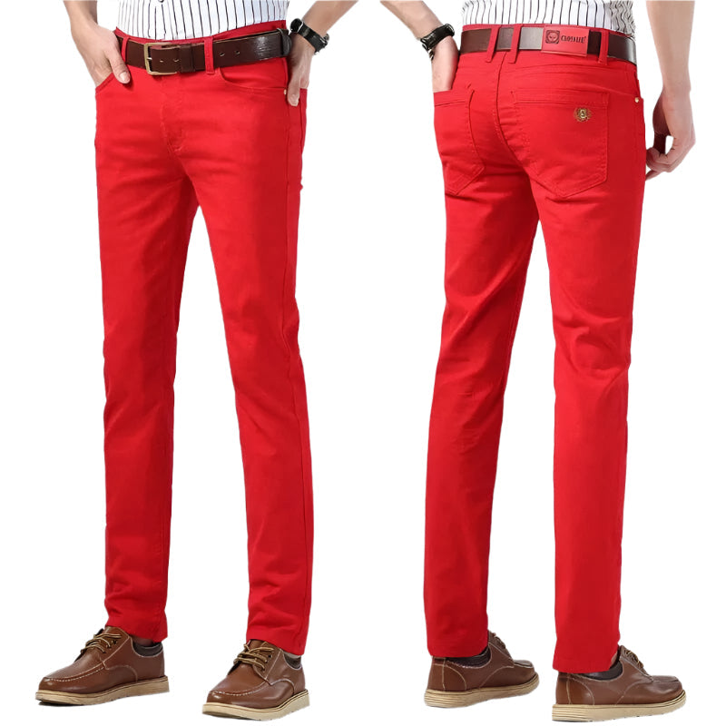 Schlanke Passform-Hose für Herren | Chino