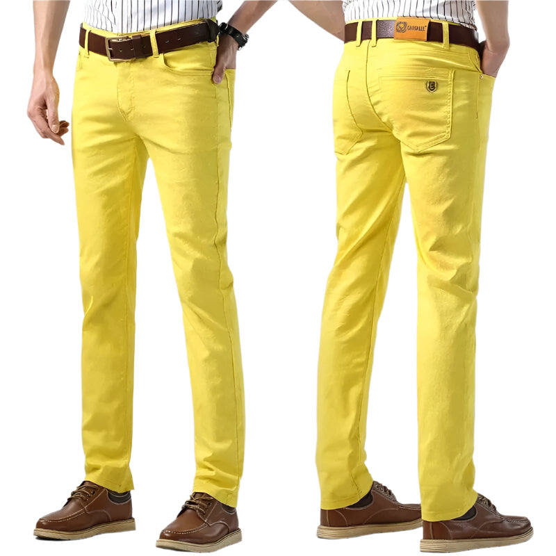 Schlanke Passform-Hose für Herren | Chino