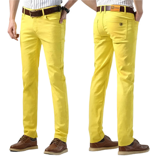 Schlanke Passform-Hose für Herren | Chino