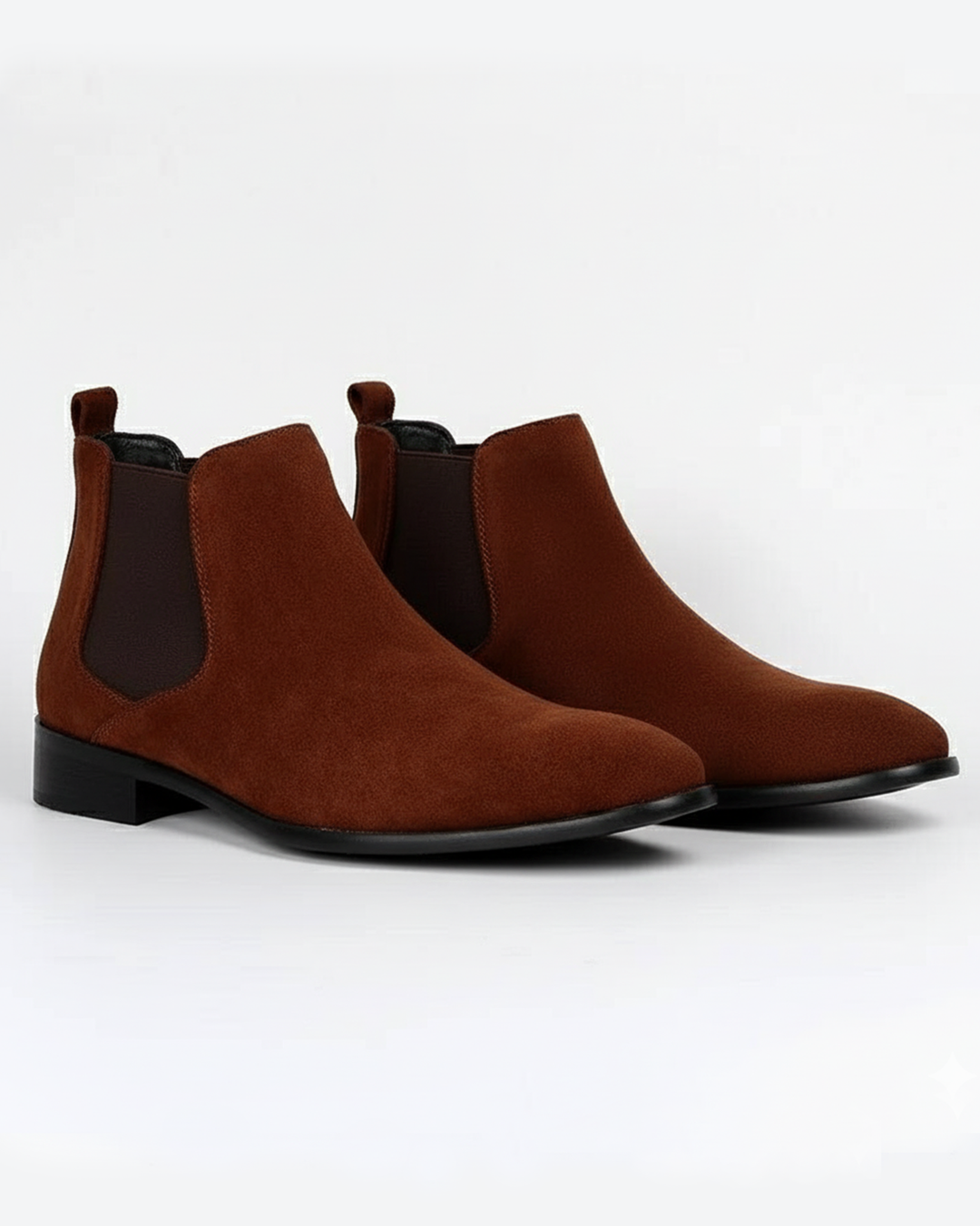 Chelsea Boots aus Veloursleder mit Seiteneinsätzen für Herren