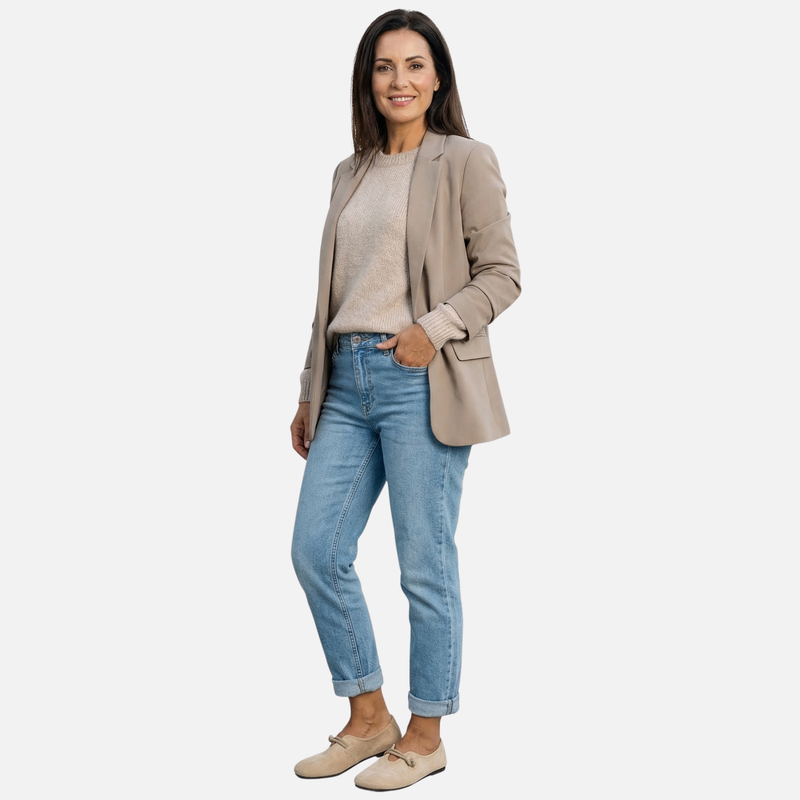 Sommer Suede Loafer Leichte Slipper mit Seildetail für Damen