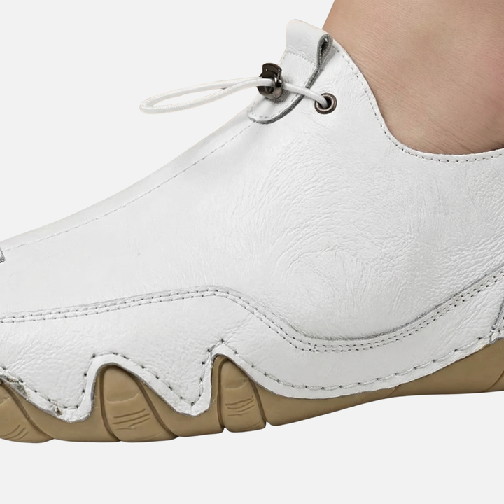 Sportliche Slip-On Sneaker Elastische Schnürung mit Gummisohle für Herren