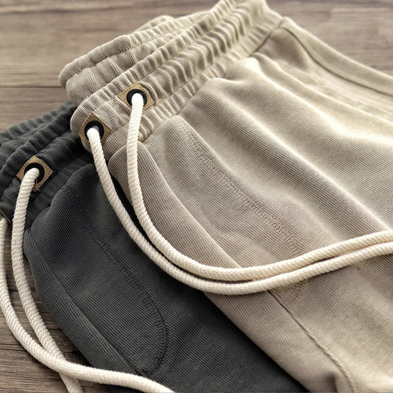 Strick Shorts aus weicher Mischung mit Kordelzugbund fuer Herren 2