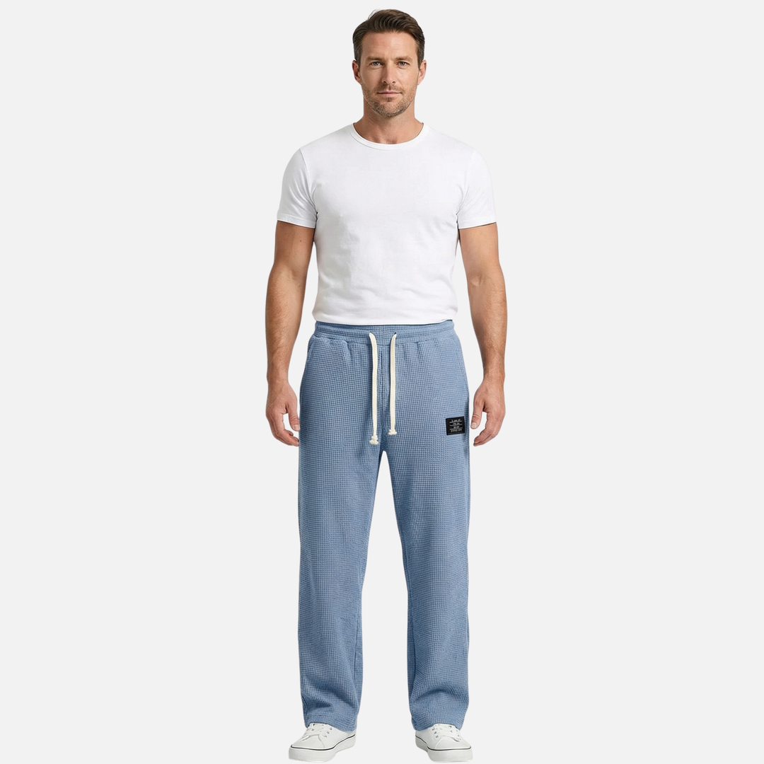 Texturierter Hose mit Elastischem Bund für Männer