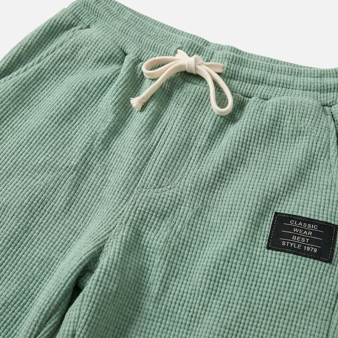 Texturierter Hose mit Elastischem Bund für Männer