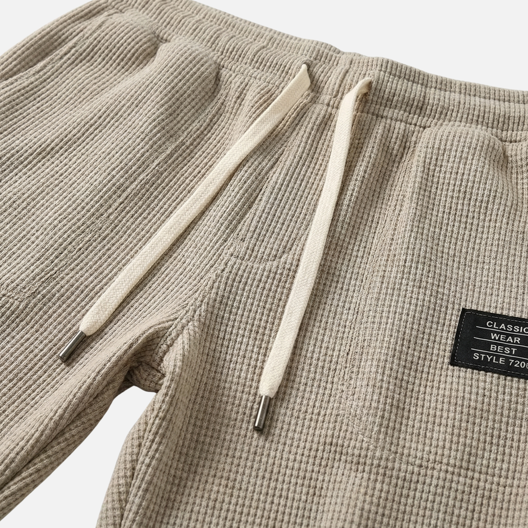 Texturierter Hose mit Elastischem Bund für Männer