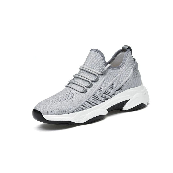 Męskie buty sportowe na podwyższonej podeszwie | casual