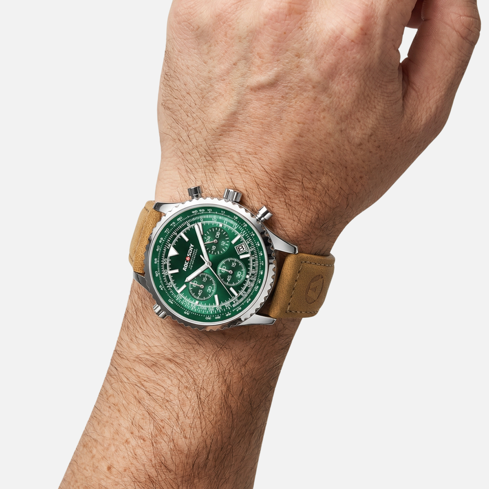 Wasserdichte Chronograph Uhr mit Datumsfunktion für Herren