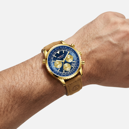 Wasserdichte Chronograph Uhr mit Datumsfunktion für Herren