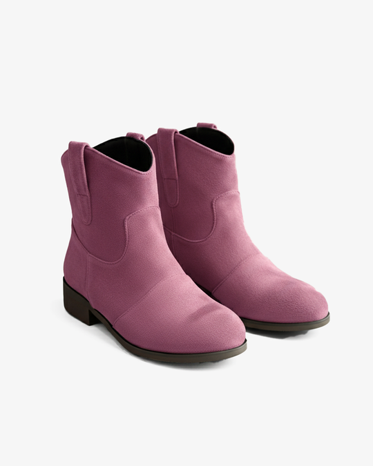 Weiches Stiefelette mit Schlupfdetails für Frauen