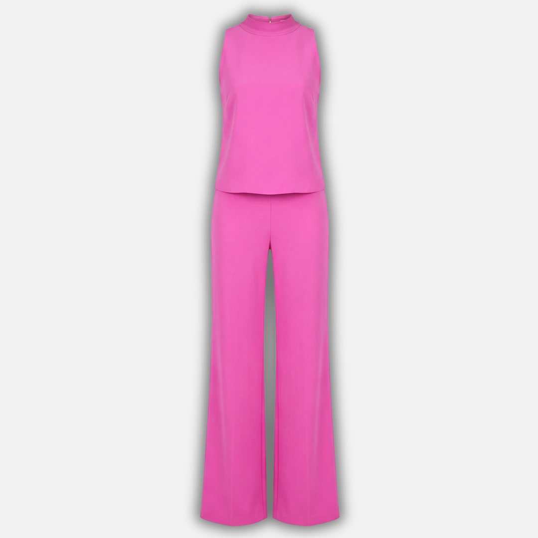 Weit geschnittenes Jumpsuit mit Neckholder für Damen