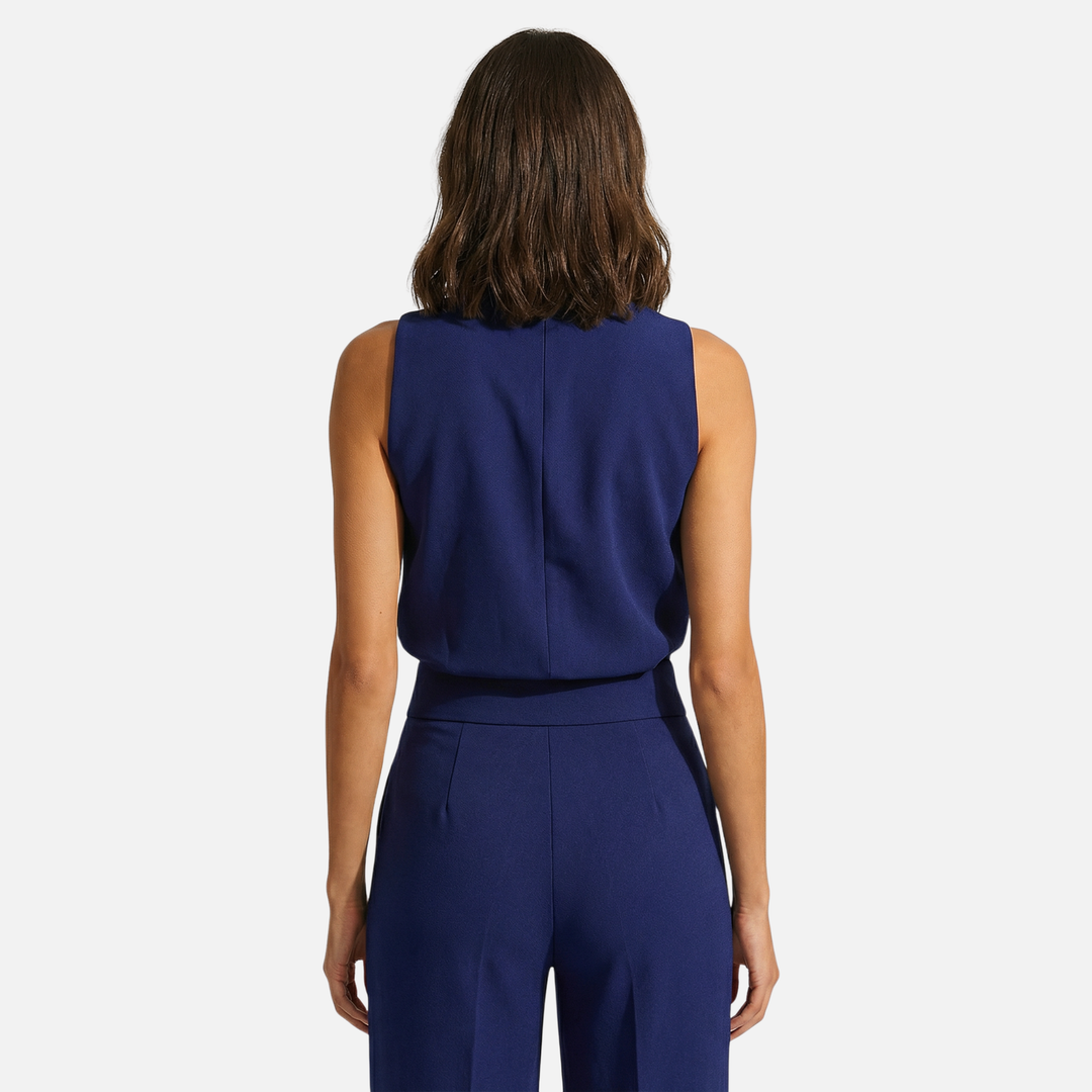 Weit geschnittenes Jumpsuit mit Neckholder für Damen