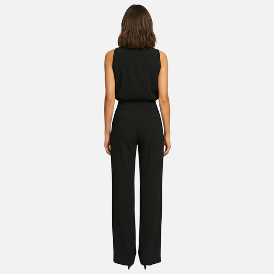 Weit geschnittenes Jumpsuit mit Neckholder für Damen