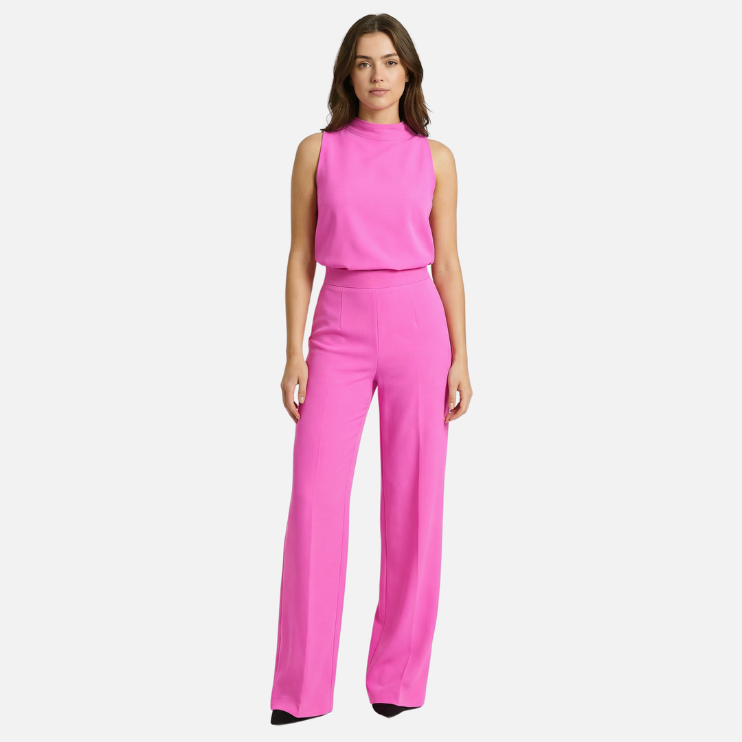 Weit geschnittenes Jumpsuit mit Neckholder für Damen