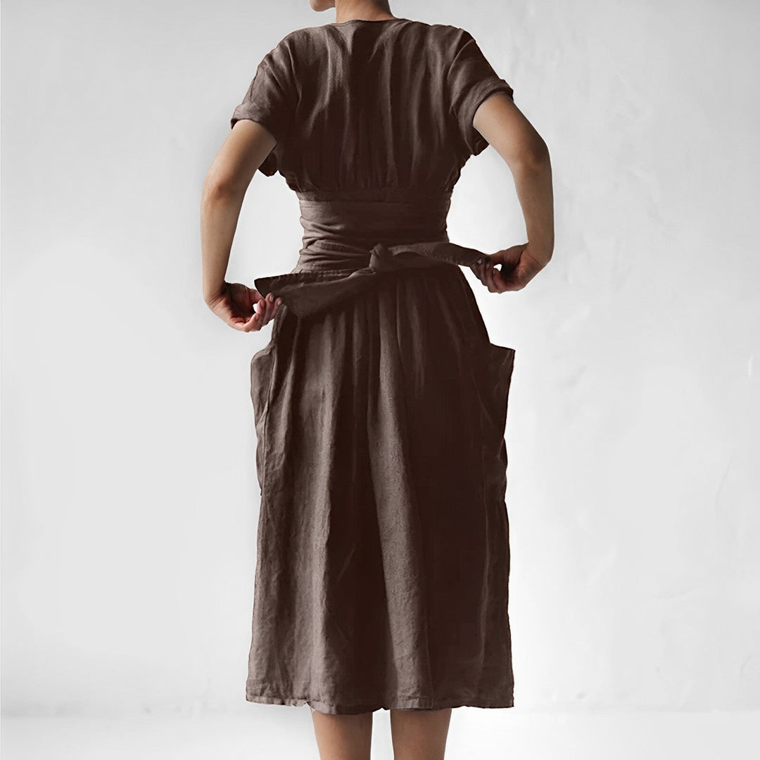 Wickelkleid für Damen | Midi