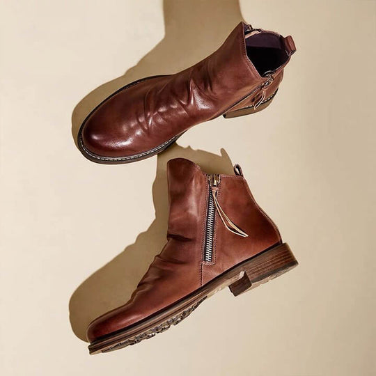 Stiefel mit Reißverschluss für Herren  | Lässige Schnürschuhe