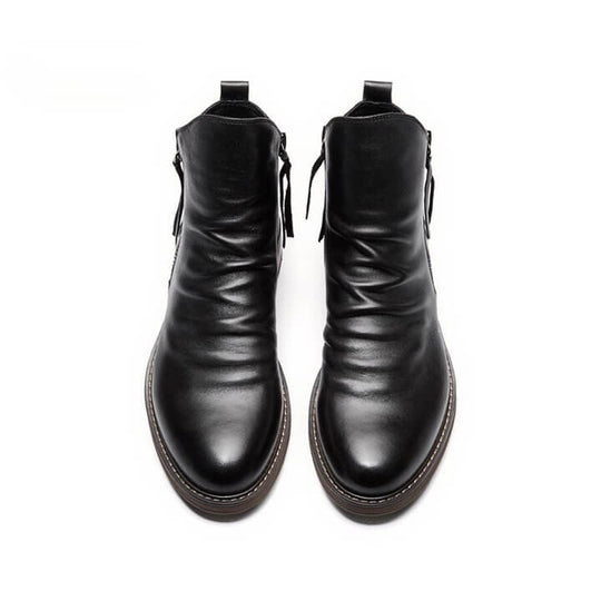 Stiefel mit Reißverschluss für Herren  | Lässige Schnürschuhe