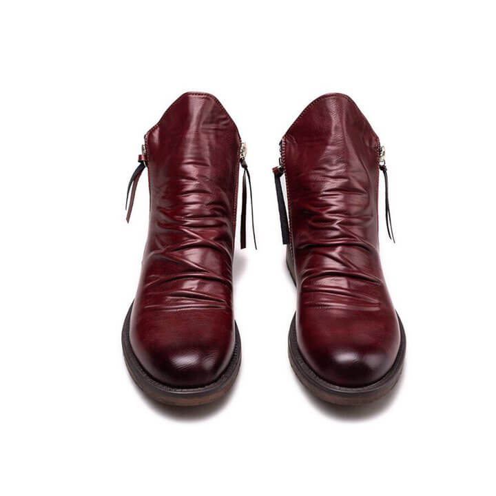 Stiefel mit Reißverschluss für Herren  | Lässige Schnürschuhe