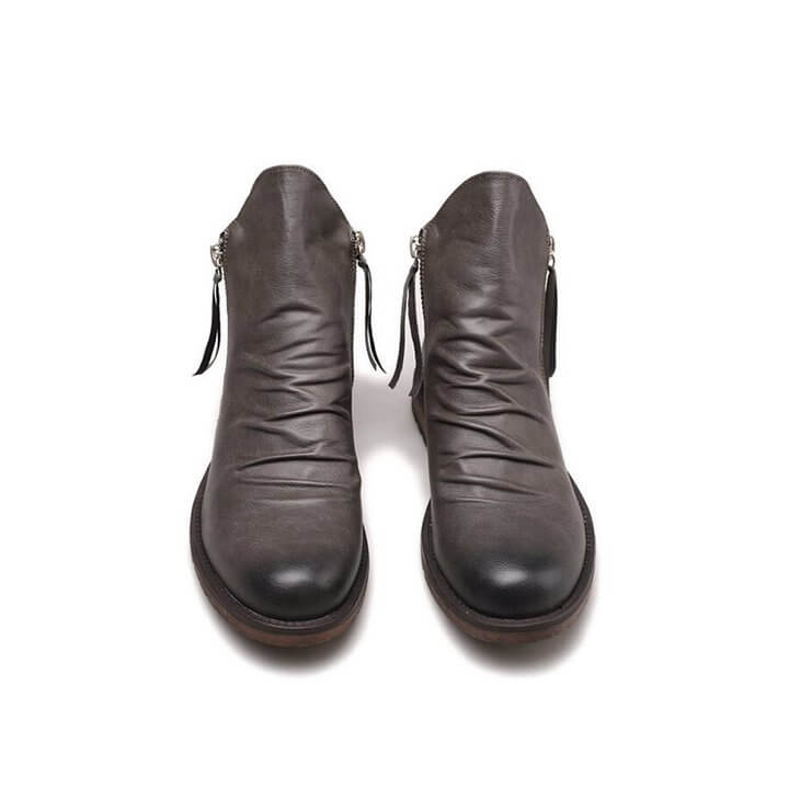 Stiefel mit Reißverschluss für Herren  | Lässige Schnürschuhe