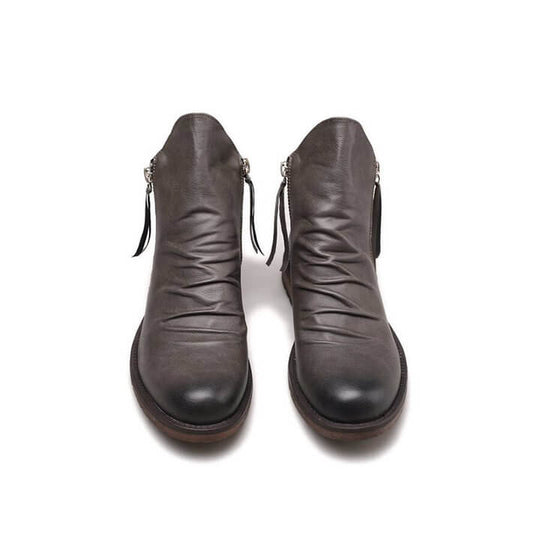 Stiefel mit Reißverschluss für Herren  | Lässige Schnürschuhe