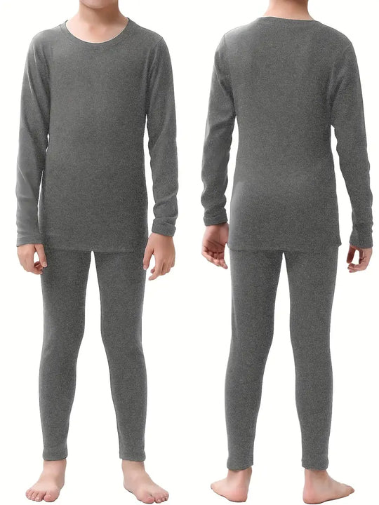 Warme Kinder-Thermokleidung | Set mit Oberteil & Hose