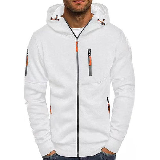 Hoodie mit Reißverschluss für Herren | Sportliche Kapuzenjacke