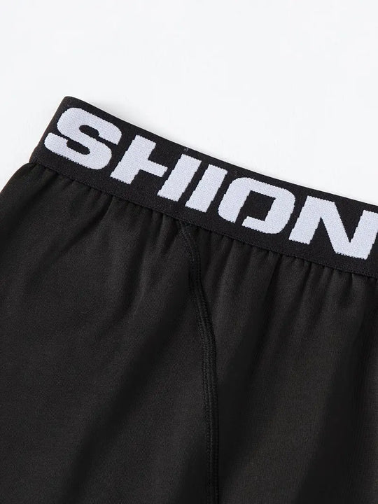 Herren Kompressionsset | Langarmshirt und Hose für Training