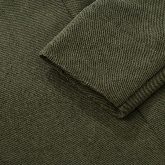 Cord-Mantel mit Stehkragen für Herren | Klassische Kurzjacke