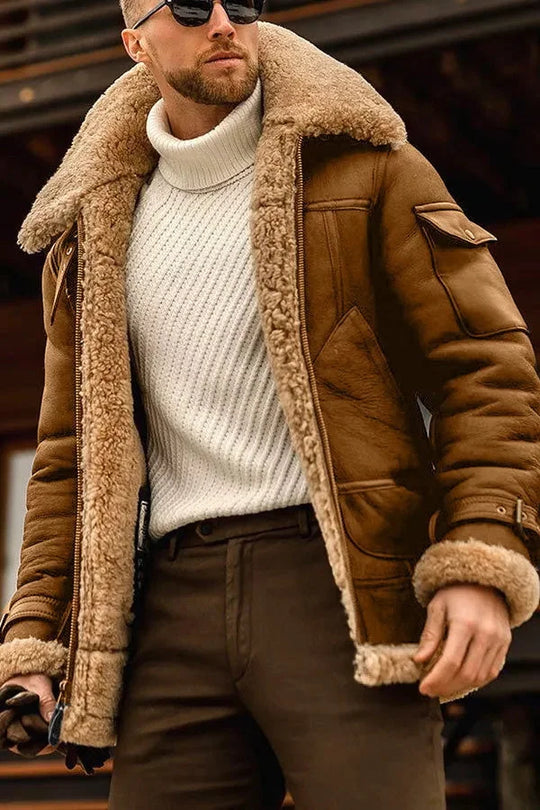 Stylische Lederjacke für Herren