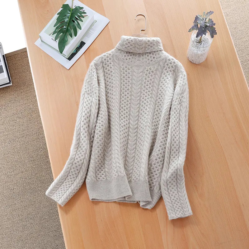 Couture Rollkragenpullover für Damen