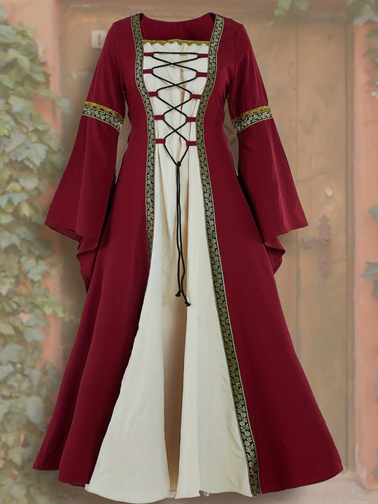 Oktoberfest Langarm-Bier-Dirndlkleid für Damen