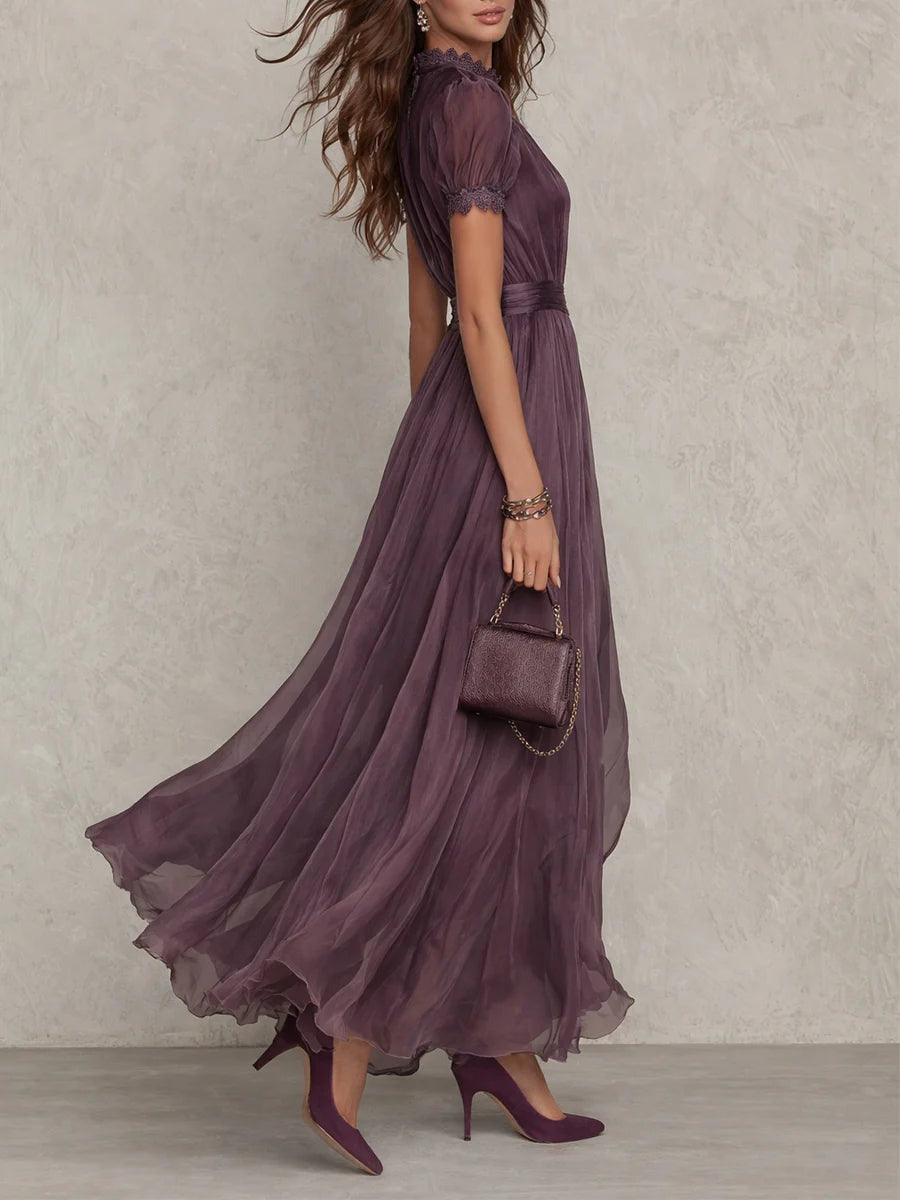 Chiffon_Maxikleid_mit_R_schenausschnitt_Schl_sselloch_f_r_Damen_2